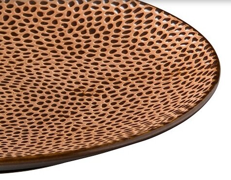 Bord rond 21 cm Leopard