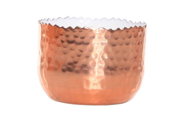 Schaaltje 9 cm Merapi koper