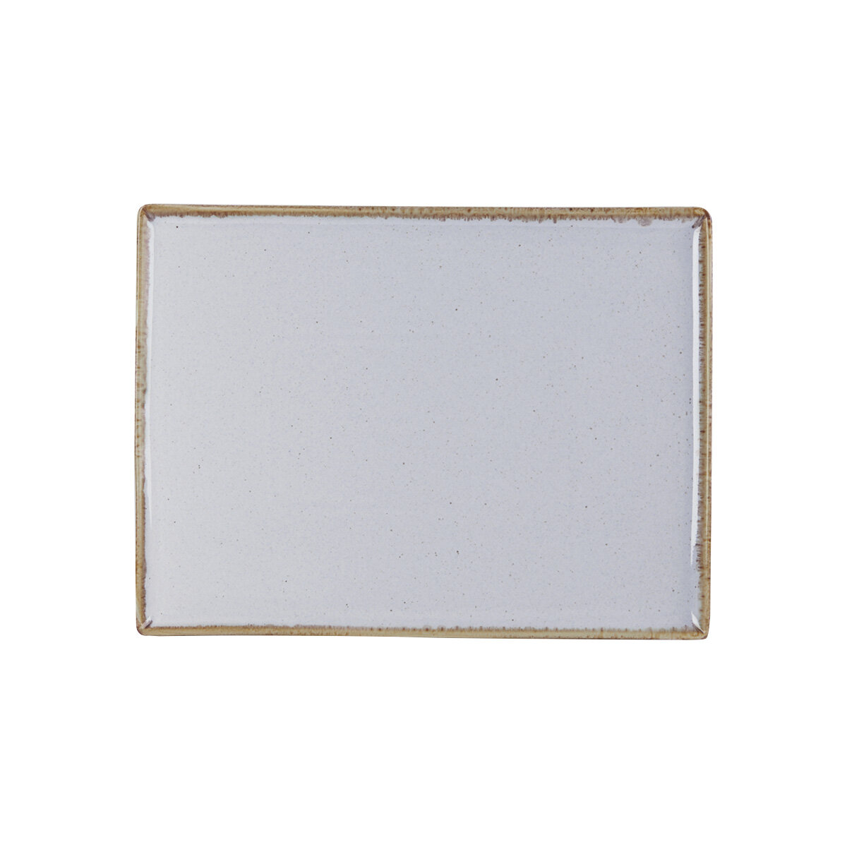 Schaal rechthoekig 35 x 26 cm Stone