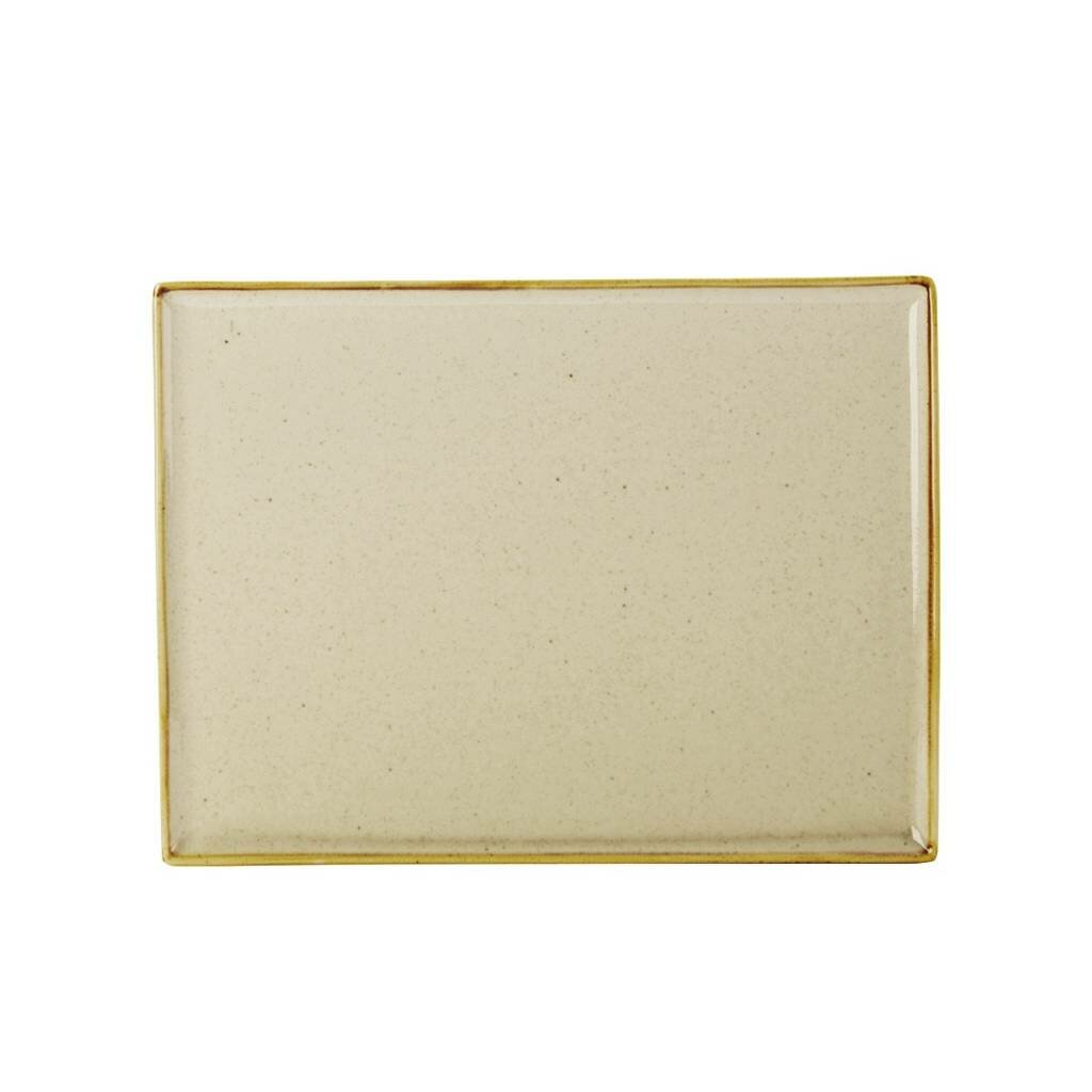 Schaal rechthoekig 35 x 26 cm Wheat