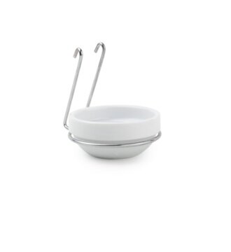 Sausbakje 7 cm in metalen houder