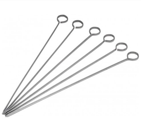 Spies RVS 6 stuks 30,5 cm voor Brochettenstatief