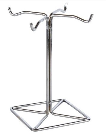 Houder RVS voor 4 frietemmertjes