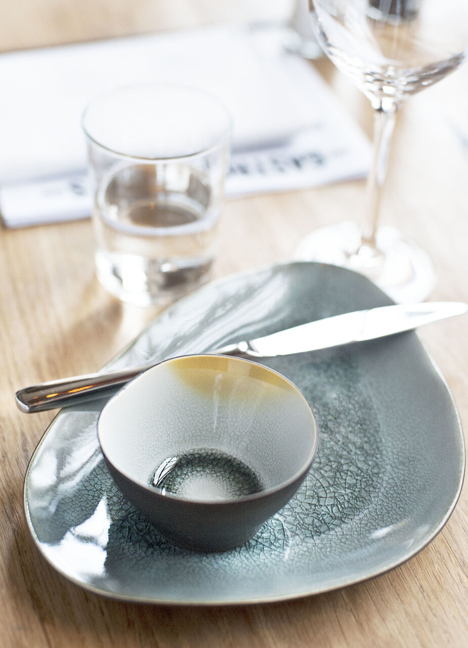 Bord ovaal met spiegel Gastro by Ron Blaauw