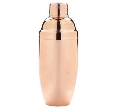 Cocktail shaker Cobbler koper 500 ml