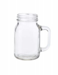 Glazen beker Mason Jar 68 cl