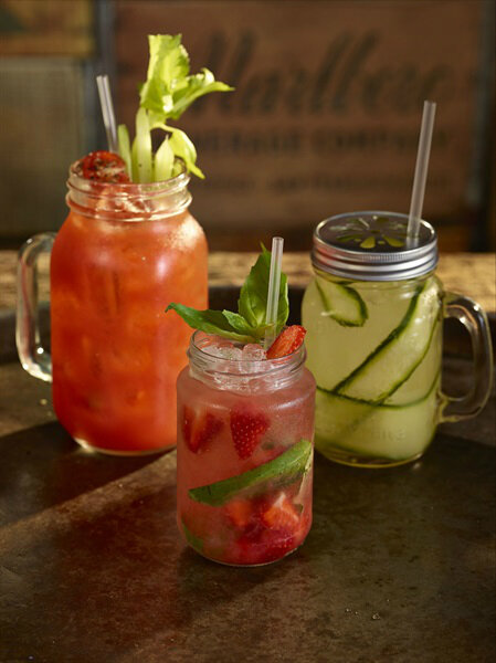 Glazen beker Mason Jar 68 cl