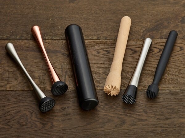 Cocktail stamper koper 22,5 cm