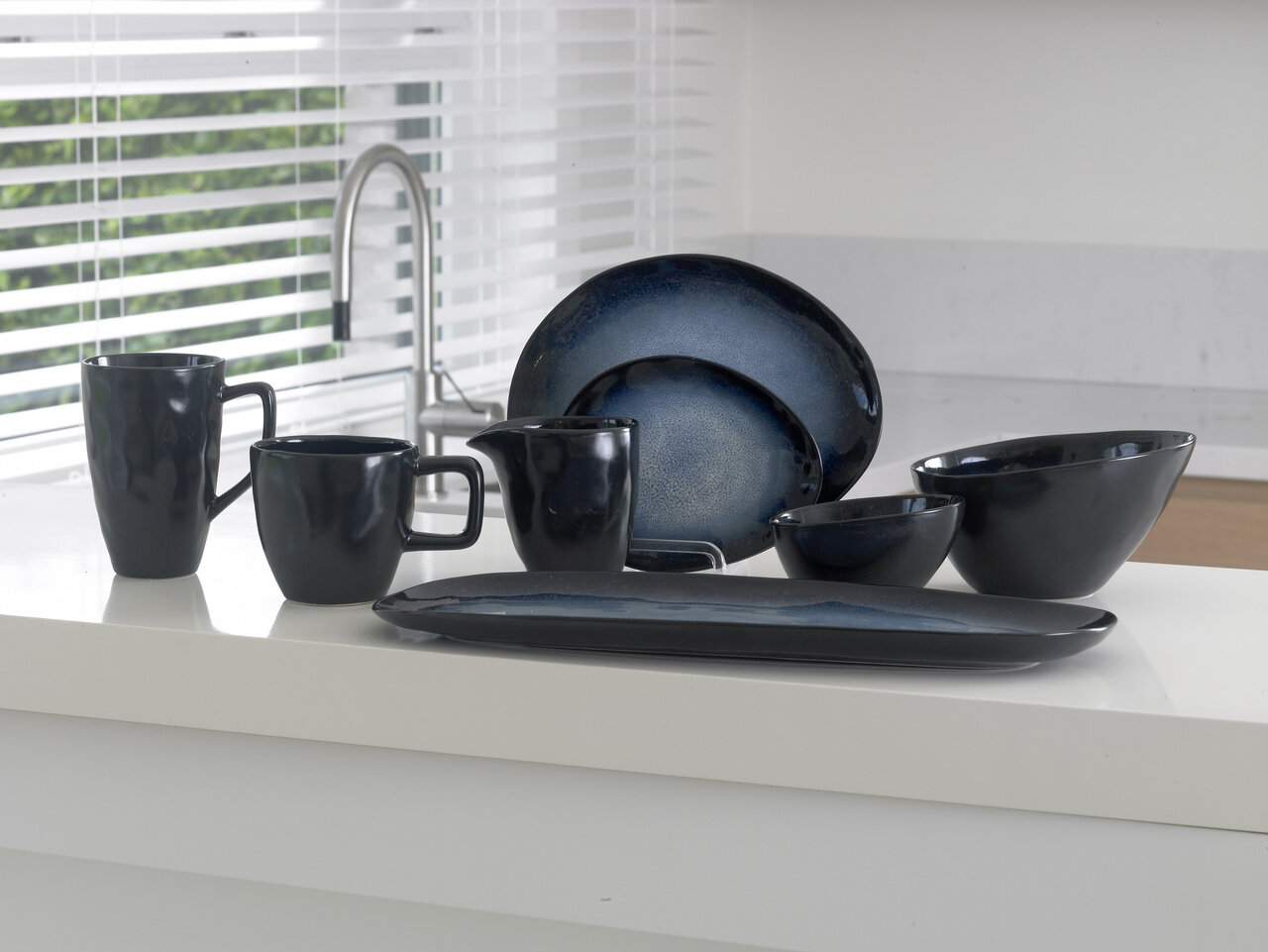 Diep bord schaal 19,5 cm Sapphire