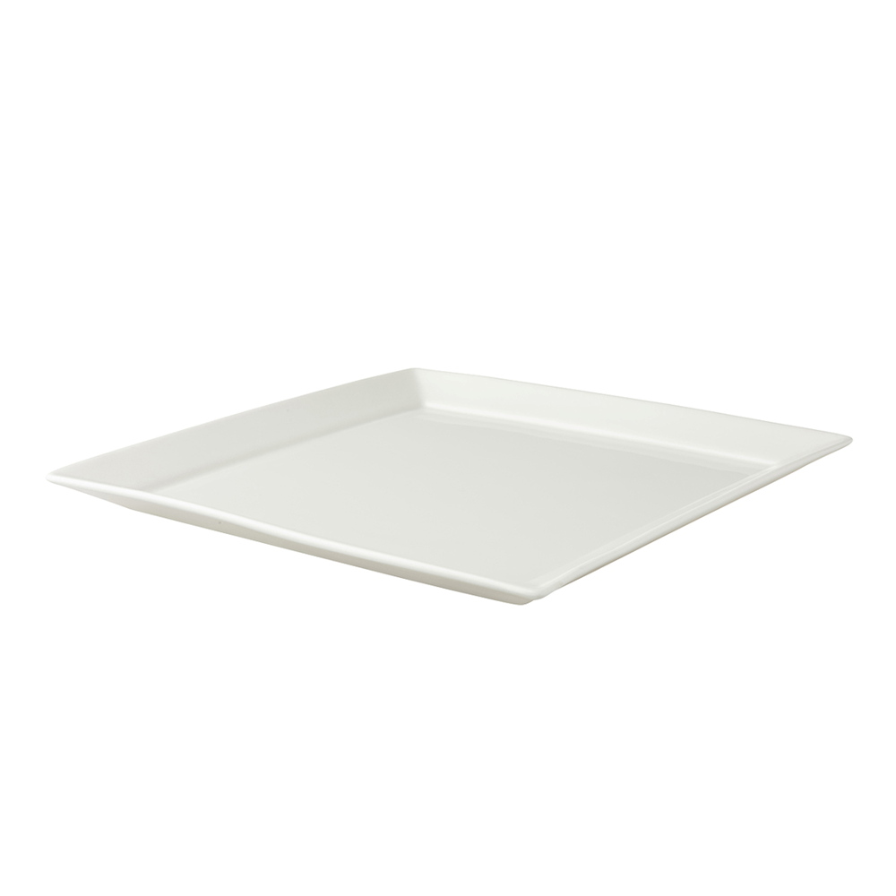 Bord 26 cm vierkant edge Royal Ivory Palmer