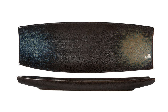 Schaal rechthoekig 33 x 12 cm Black Yoru