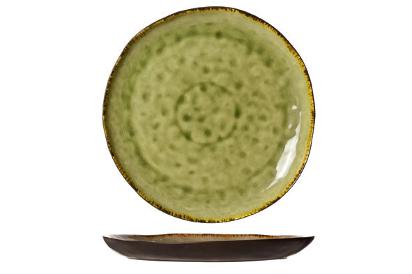 Bord rond 33 cm Mossa