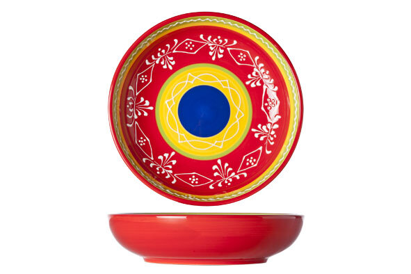 Bord 20 cm Sombrero Red