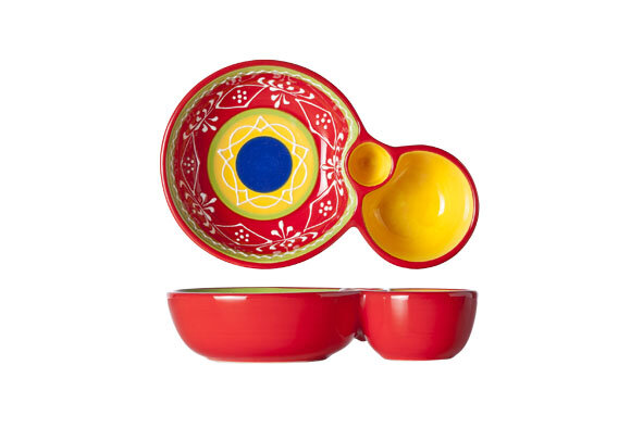 Olijvenschaal 19,5 cm Sombrero Red