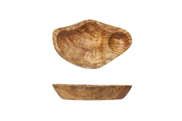 Bord olijfhout 14cm
