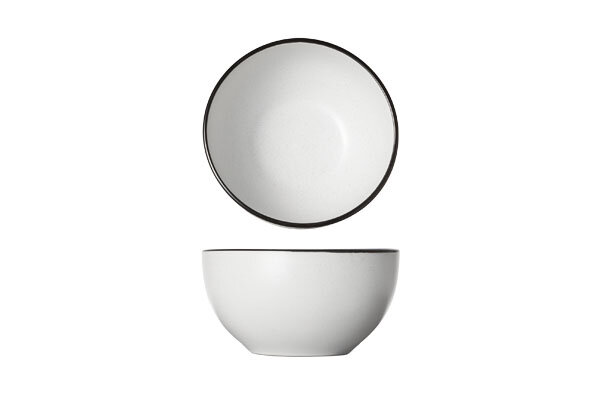 Kom 14 cm Speckle White