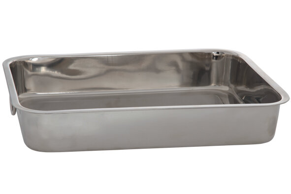 Braadslede 32,5 x 23,5 cm inox Professionals