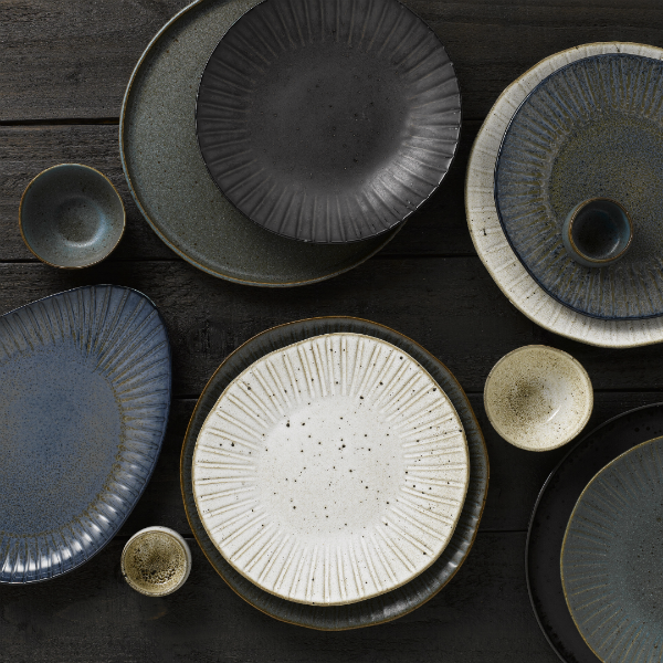 Bord ovaal 34 cm Rustico Aegean