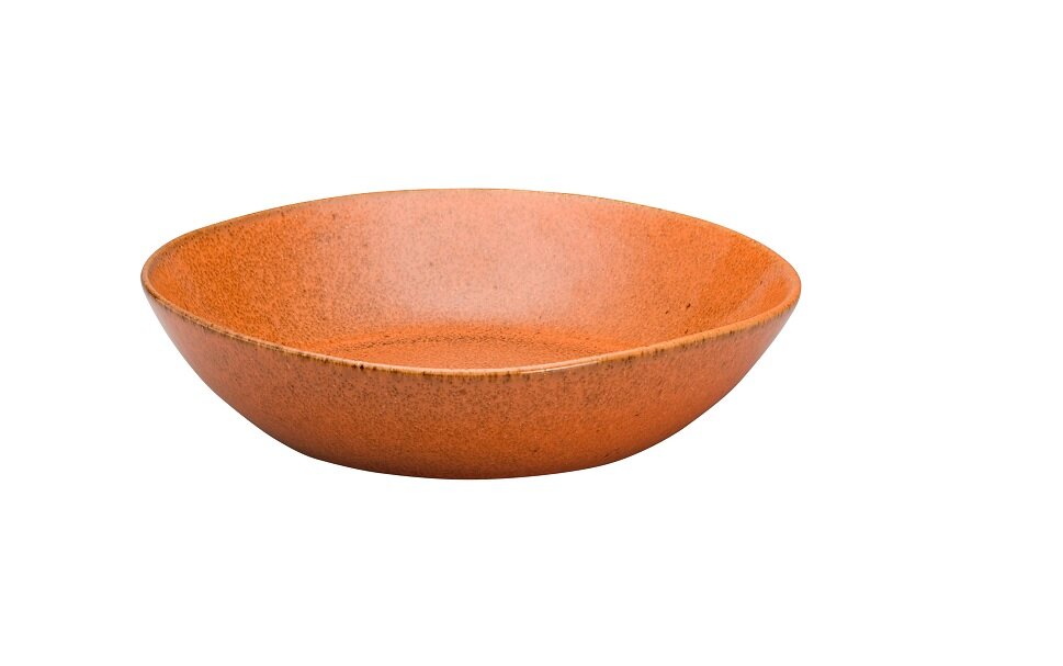 Diep bord 21 cm Rustique roest