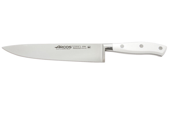 Koksmes wit 200mm Riviera Arcos