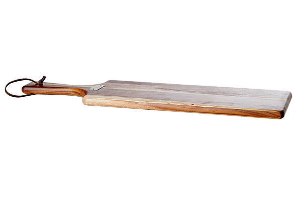 Houten plank met handvat Acacia 45 x 15 cm