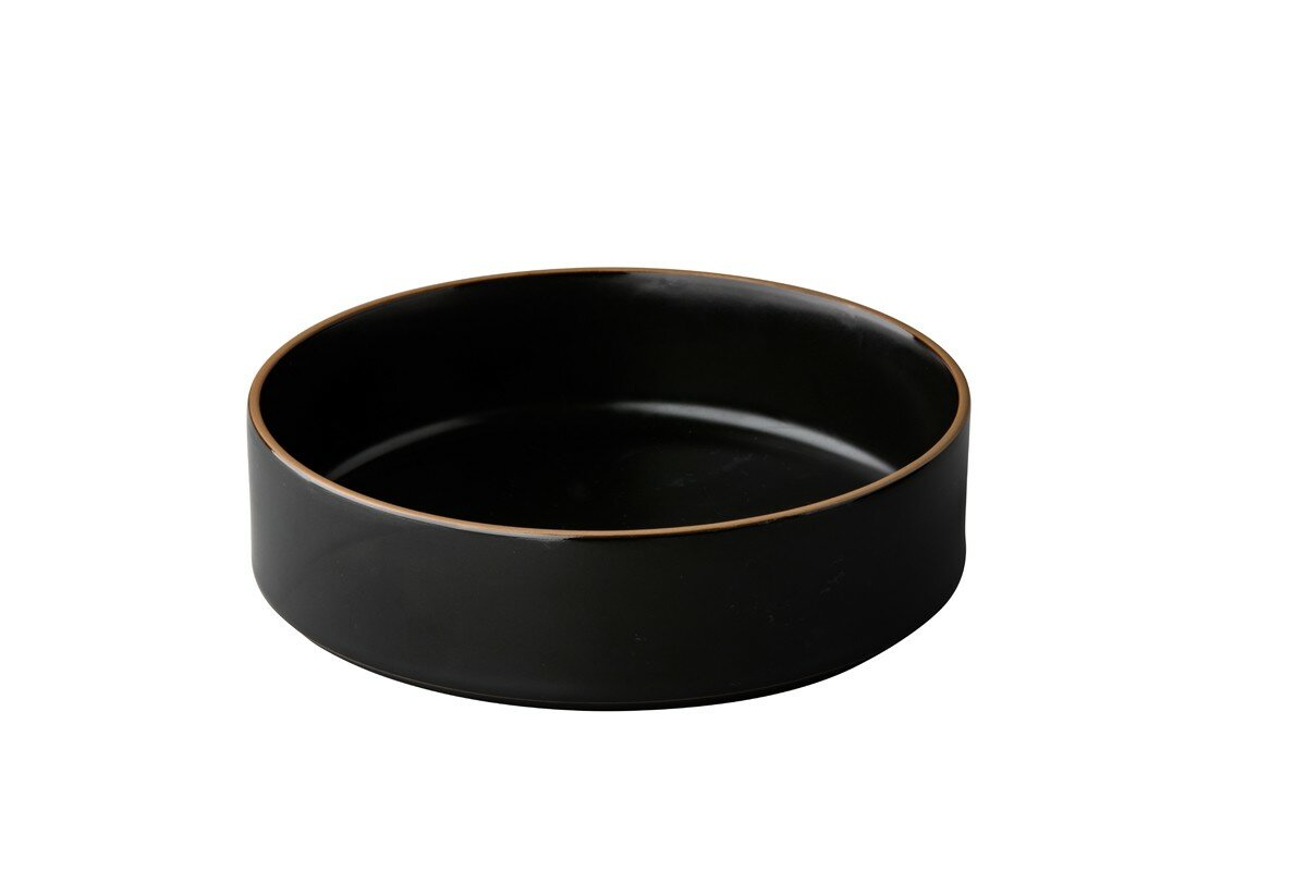 Bord 20 cm Q Authentic Japan Zwart