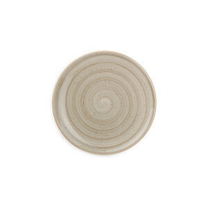 Bord plat 25 cm Aura Terrain Beige