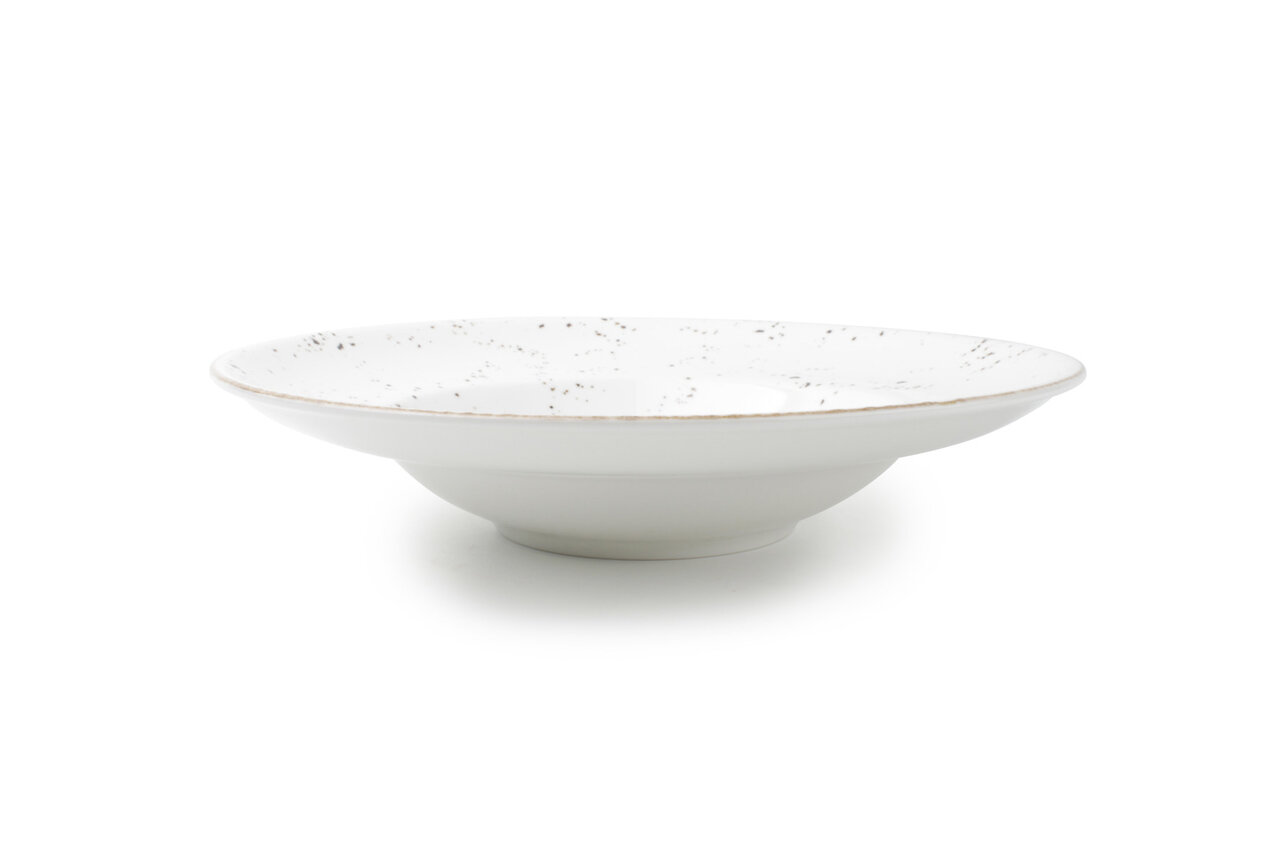 Pasta bord XL 30 cm Beige Grain