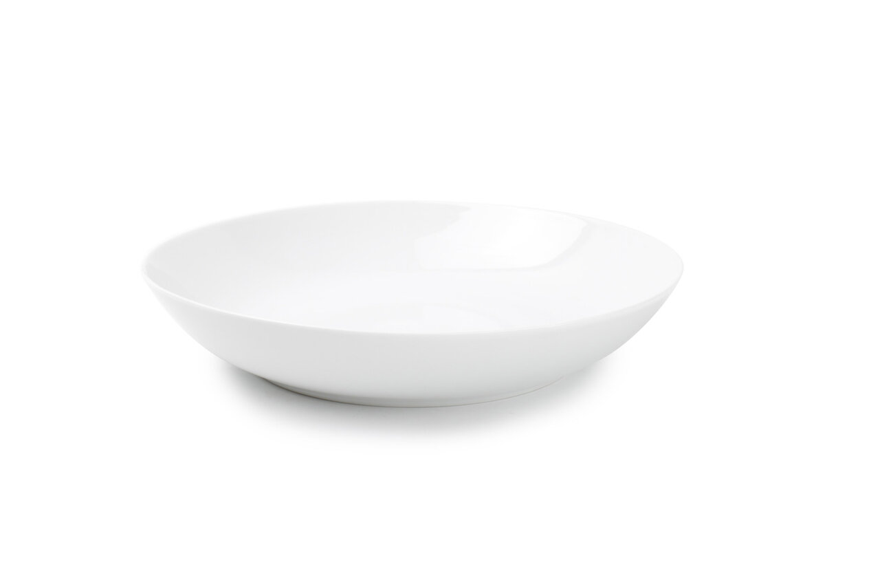 Diep bord 21 cm Basic white
