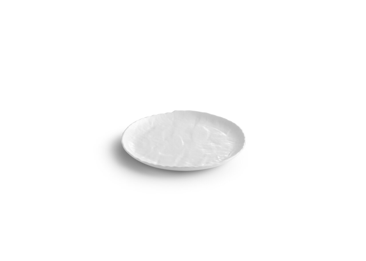Plat bordje 21 cm Livelli wit