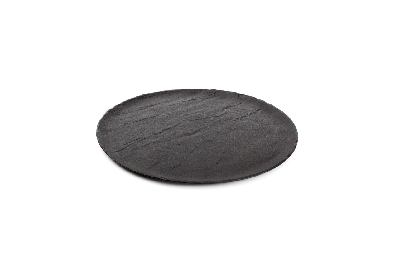 Serveerschaal 33 cm Livelli zwart