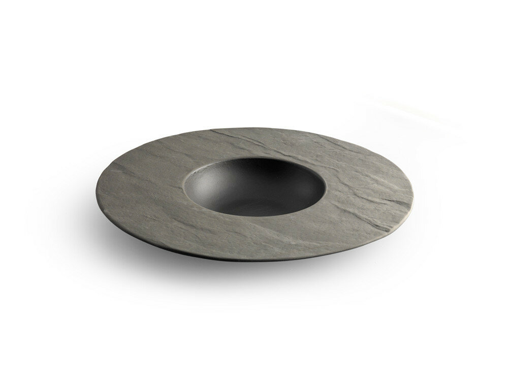 Pastabord 28,5 cm Livelli zwart