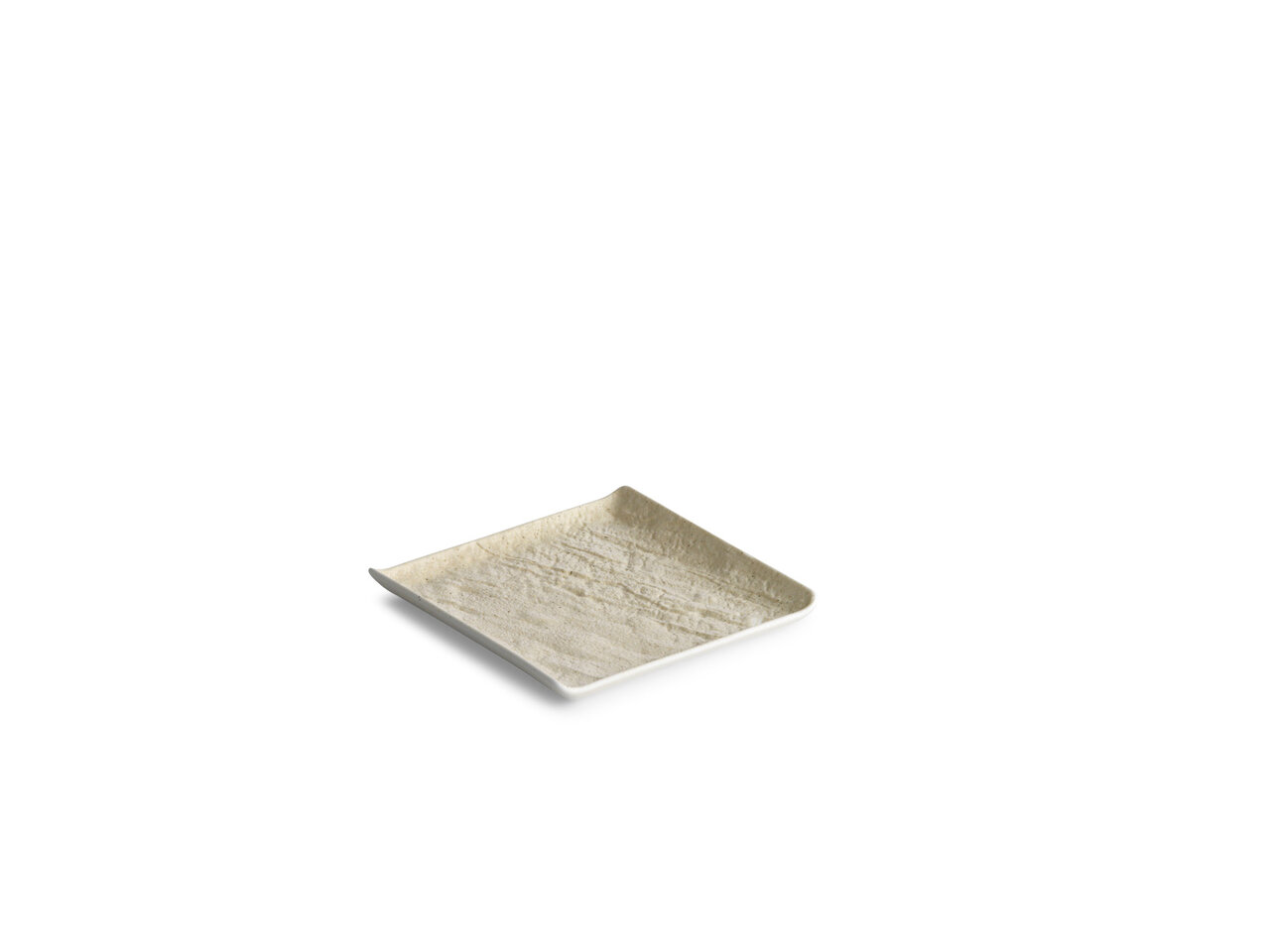 Serveerschaaltje 15 x 15 cm Livelli beige