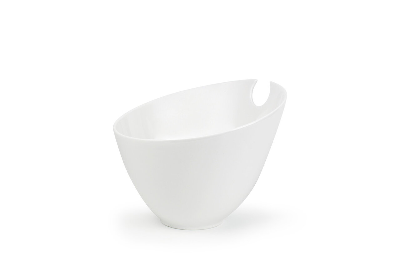 Saladeschaal breed model met inham