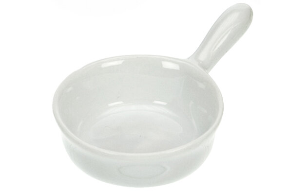 Minipannetje porselein - per 6 stuks