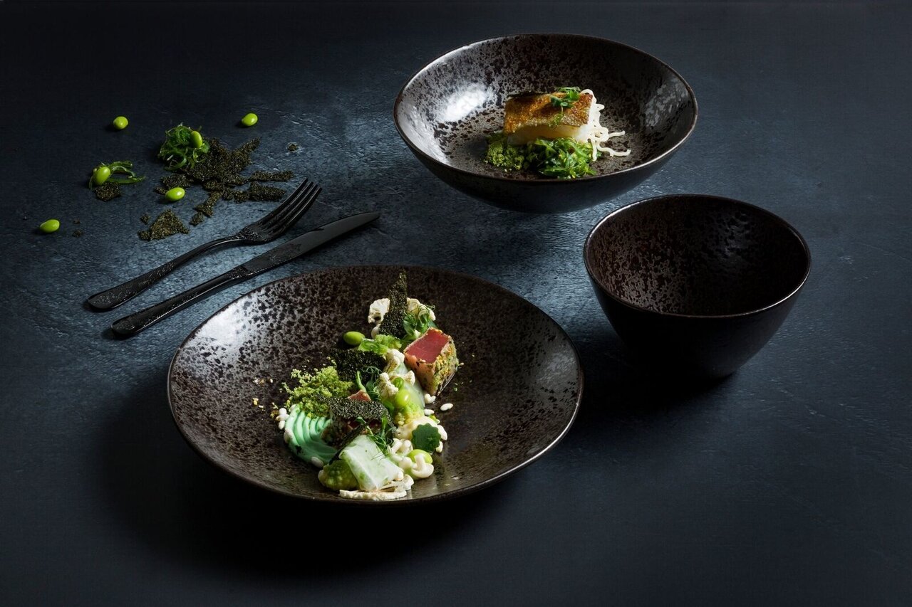 Kom rond 15 cm Iron Stone