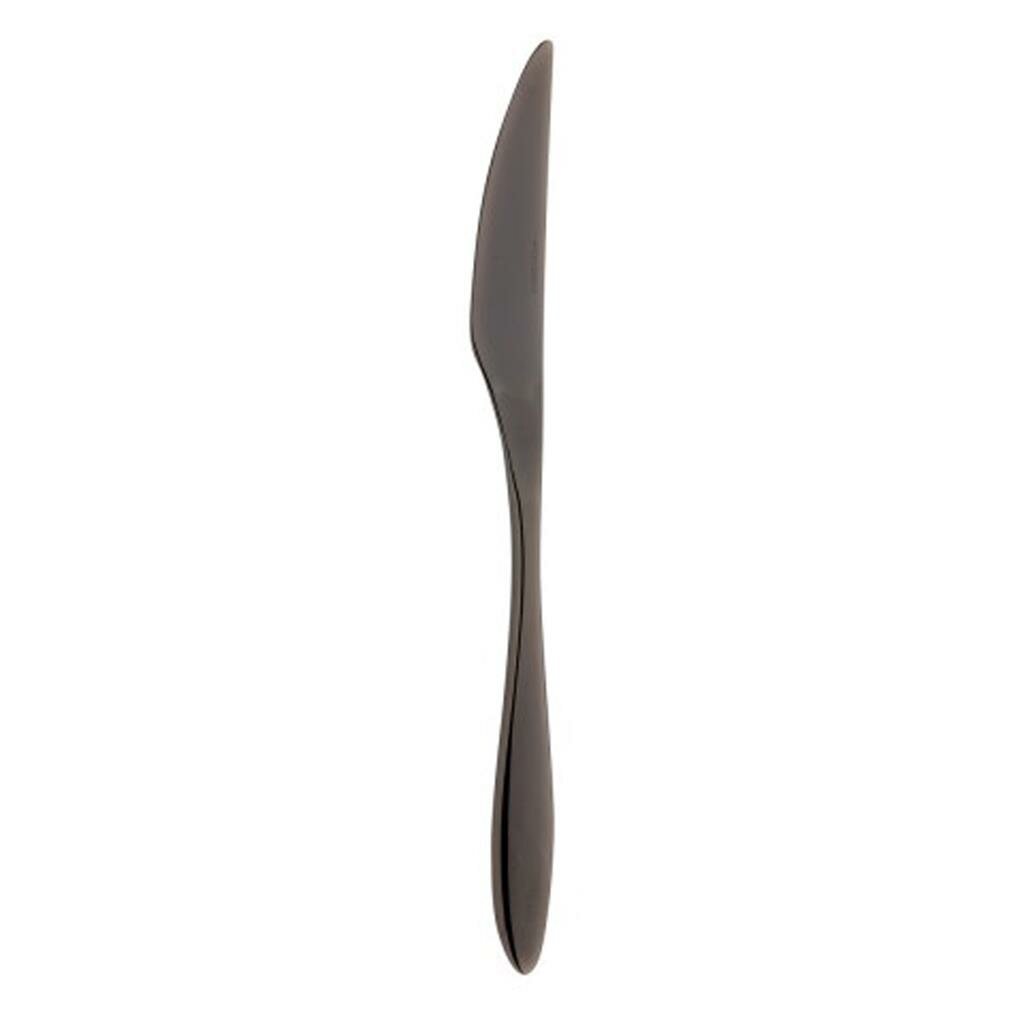Dessertmes Gioia Gun Metal zwart 18/10