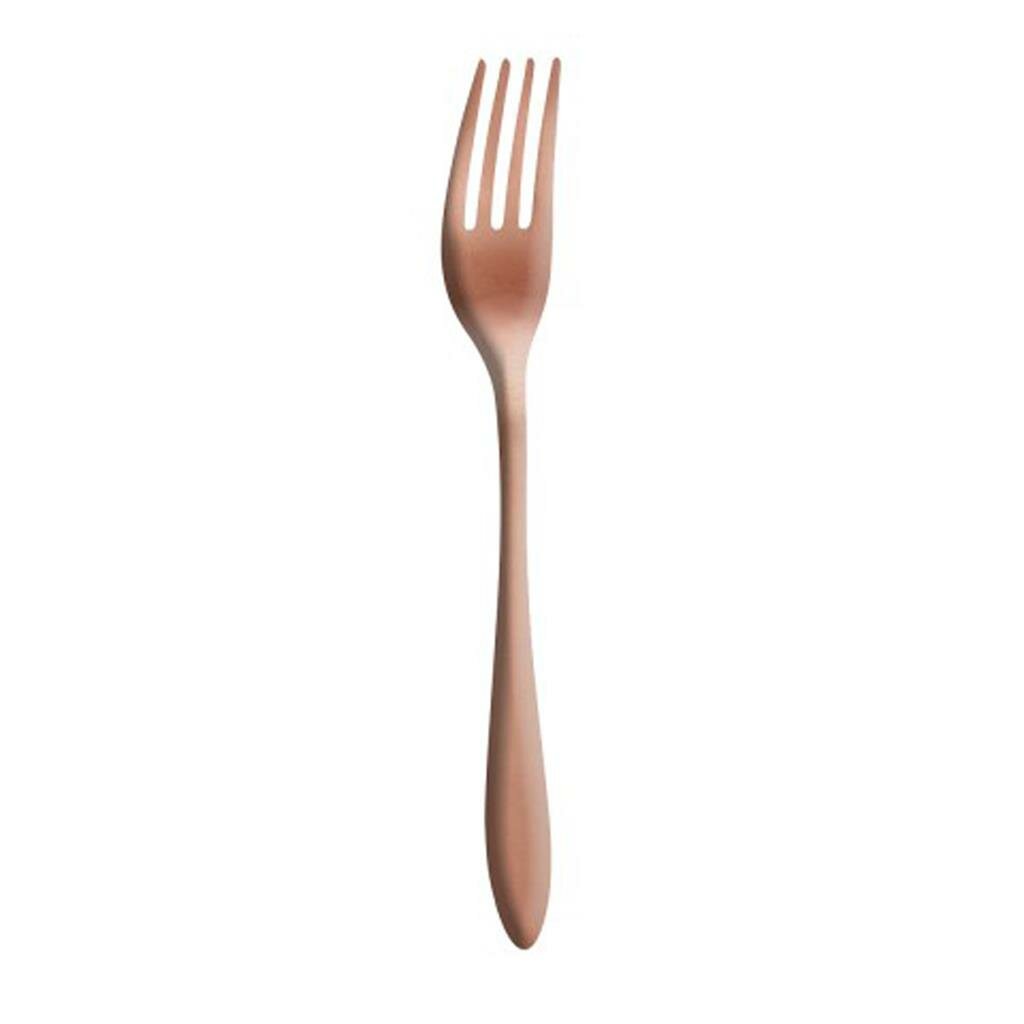 Gebaksvork Matt Bronze koper 18/10
