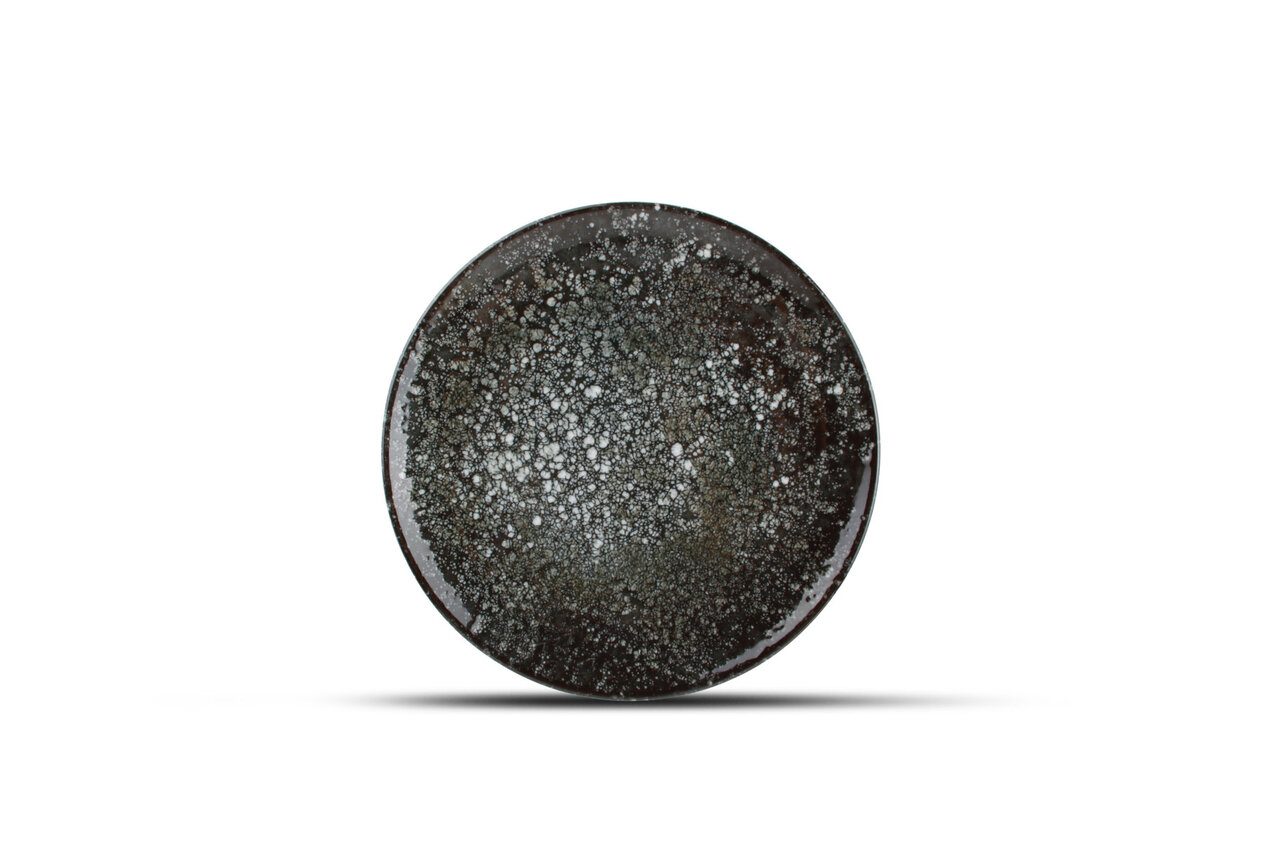 Bord plat 21 cm Cosmos Black
