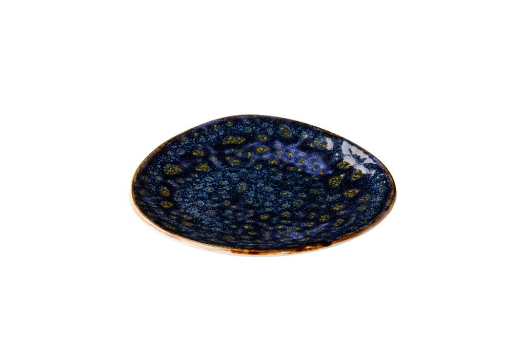 Bord 21 cm Triangle blauw Jersey