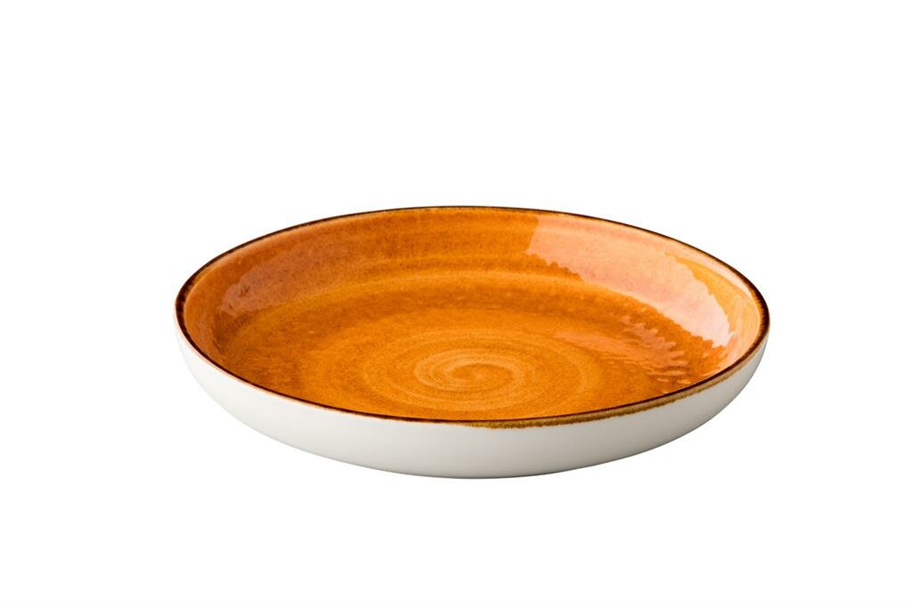 Diep bord 23,5 cm oranje Jersey