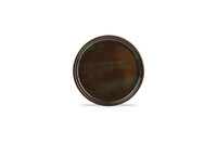 Bord plat met opstaande rand 13,5 cm Mundok groen