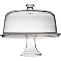 Schaal met stolp glas 31 cm Palladio