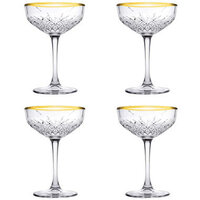  Champagnecoupe 27 cl Goud Timeless Pasabahce