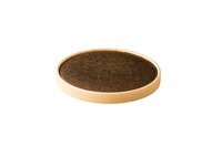 Wegwerpdeksel Stoneblack 15 cm (25 stuks)