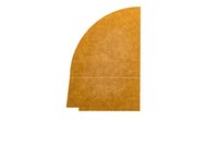 4 vaks verdeler voor kom 1300 ml  (250 stuks)