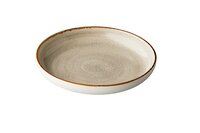 Diep bord 26,5 cm grijs Jersey