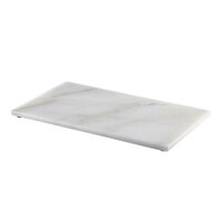 Plateau Marmer 32 x 18 cm Wit