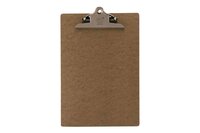 Menu clipboard A4 bruin