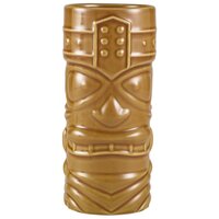 Longdrink cocktail beker Tiki 40 cl bruin